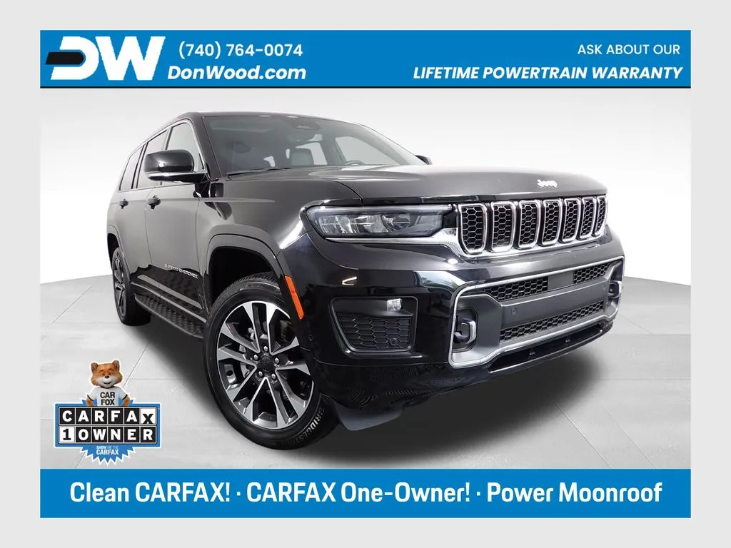 Black 2024 Jeep Grand Cherokee L Overland for sale in Rockbridge, OH