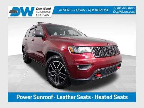 Red 2020 Jeep Grand Cherokee Trailhawk for sale in Rockbridge, OH