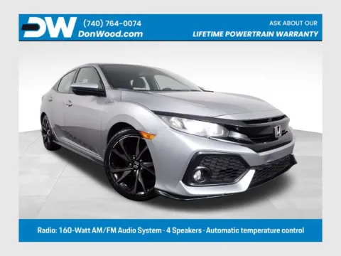 Silver 2018 Honda Civic Sport for sale in Rockbridge, OH