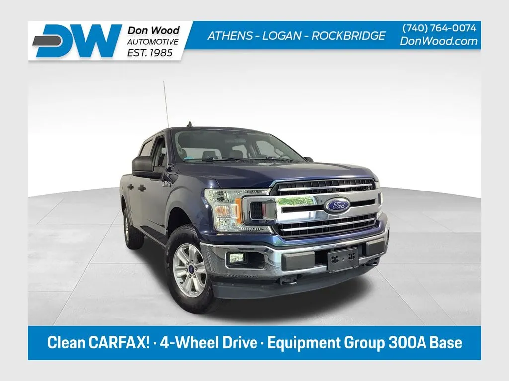 Blue 2019 Ford F-150 XLT for sale in Rockbridge, OH