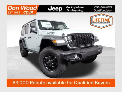 Unknown 2026 Jeep Wrangler Willys for sale in Rockbridge, OH