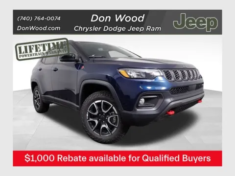 Blue 2026 Jeep Compass Trailhawk for sale in Rockbridge, OH