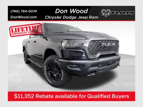 Black 2026 Ram 1500 Rebel for sale in Rockbridge, OH