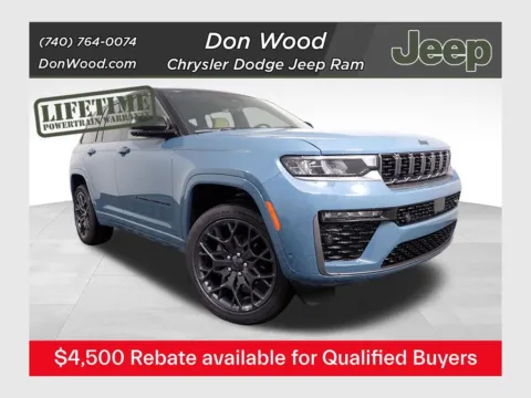 Blue 2026 Jeep Grand Cherokee Summit for sale in Rockbridge, OH