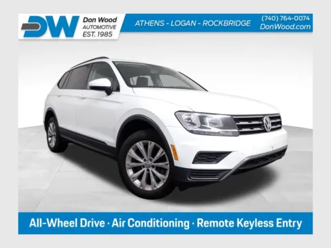White 2018 Volkswagen Tiguan 2.0T S for sale in Rockbridge, OH