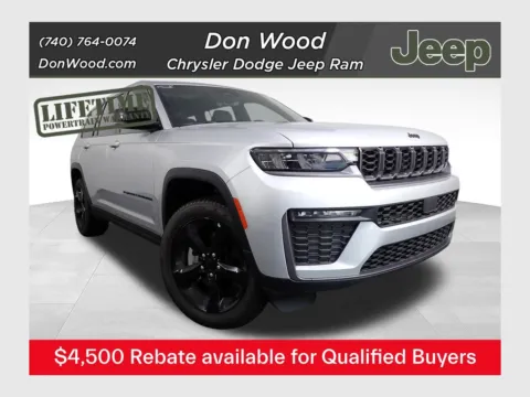 Silver 2026 Jeep Grand Cherokee L Limited for sale in Rockbridge, OH