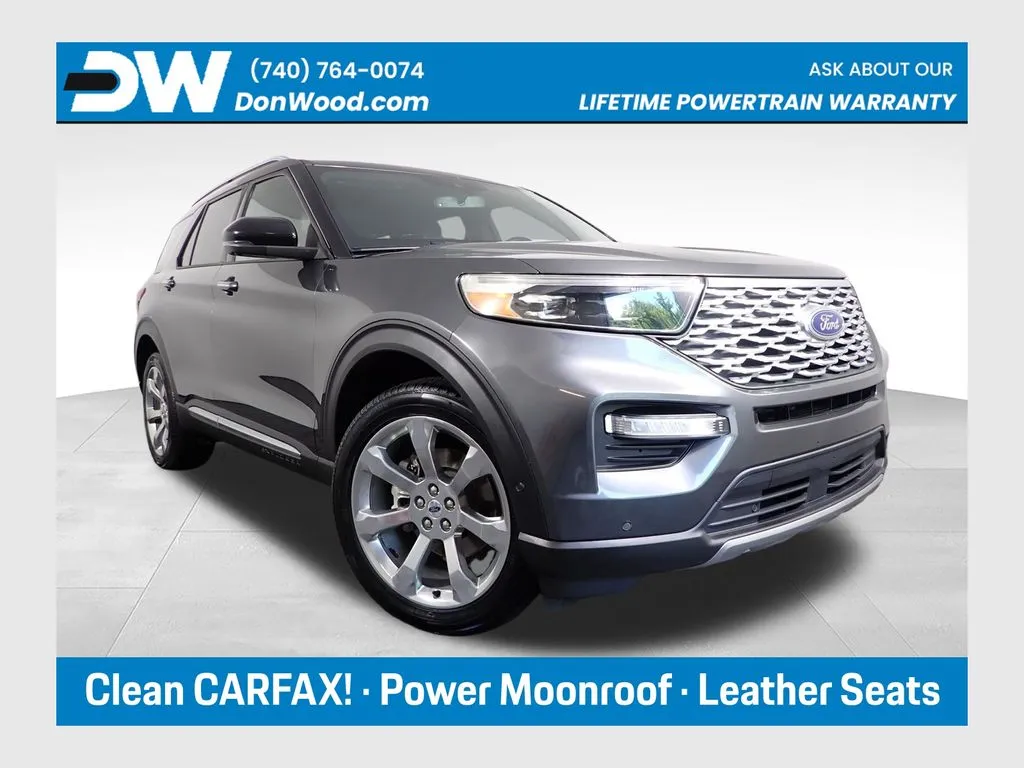 Gray 2020 Ford Explorer Platinum for sale in Rockbridge, OH