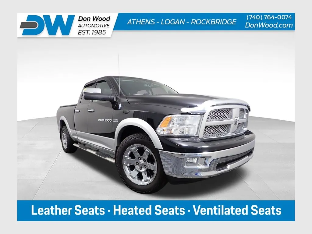 Black 2012 Ram 1500 Laramie for sale in Rockbridge, OH