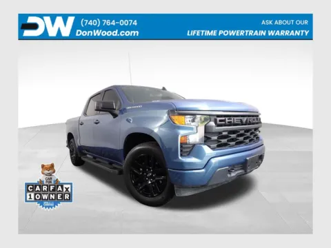 Blue 2024 Chevrolet Silverado 1500 Custom for sale in Rockbridge, OH