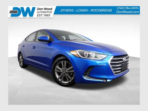 Blue 2018 Hyundai Elantra SEL for sale in Rockbridge, OH