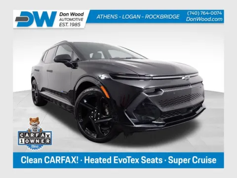 Black 2024 Chevrolet Equinox EV RS for sale in Rockbridge, OH