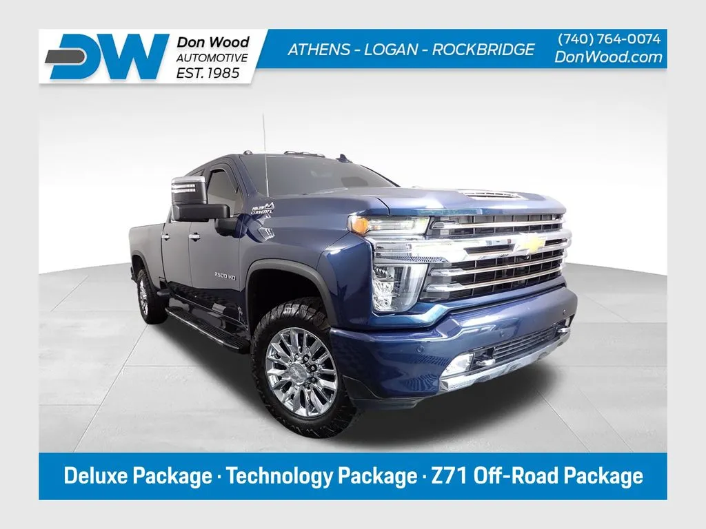 Blue 2022 Chevrolet Silverado 2500 HD High Country for sale in Rockbridge, OH