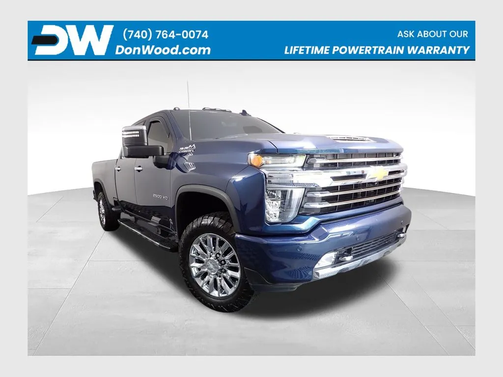 Blue 2022 Chevrolet Silverado 2500HD High Country for sale in Rockbridge, OH
