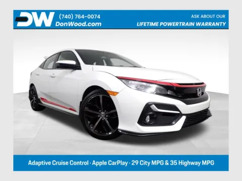 Black 2021 Honda Civic Sport Touring for sale in Rockbridge, OH