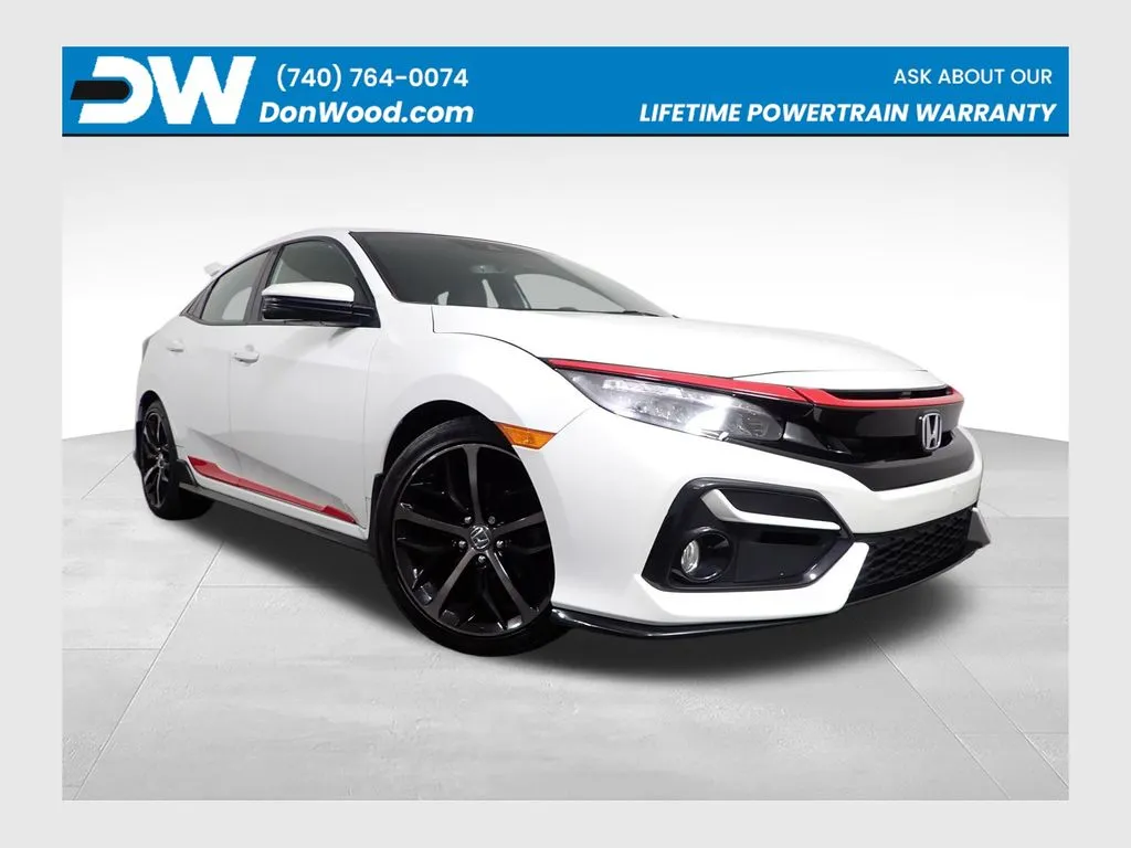 Black 2021 Honda Civic Sport Touring for sale in Rockbridge, OH