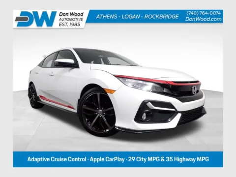 Black 2021 Honda Civic Sport Touring for sale in Rockbridge, OH