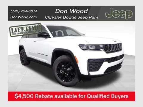 White 2026 Jeep Grand Cherokee Laredo Altitude for sale in Rockbridge, OH