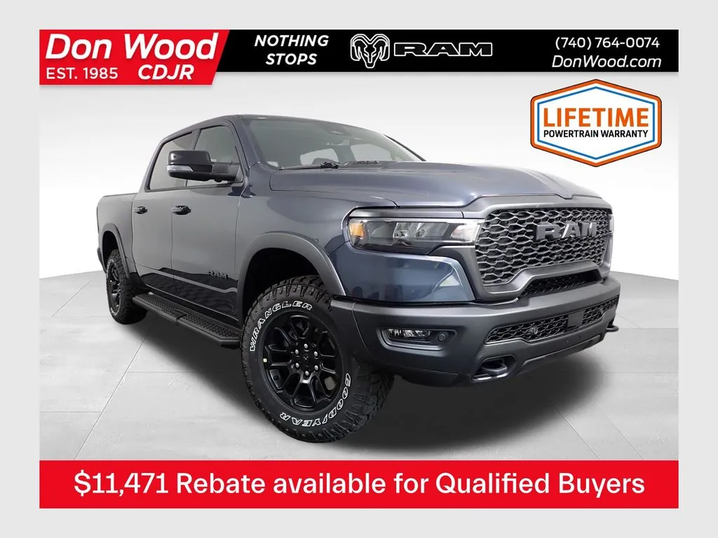 Blue 2026 Ram 1500 Rebel for sale in Rockbridge, OH