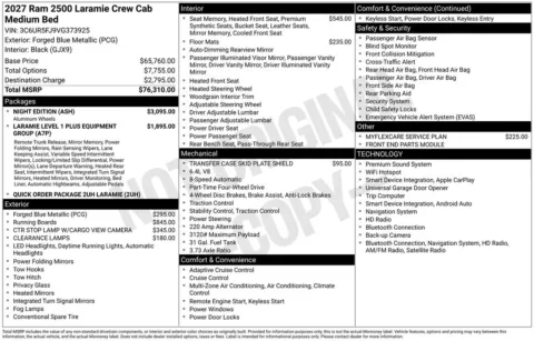 Photos of 2027 Ram 2500 Laramie for sale in Rockbridge, OH at Don Wood Chrysler Dodge Jeep Ram
