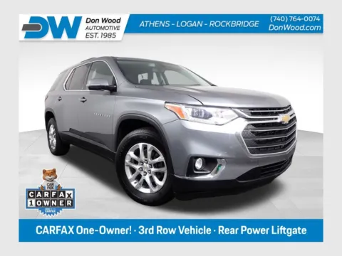 Gray 2018 Chevrolet Traverse LT for sale in Rockbridge, OH