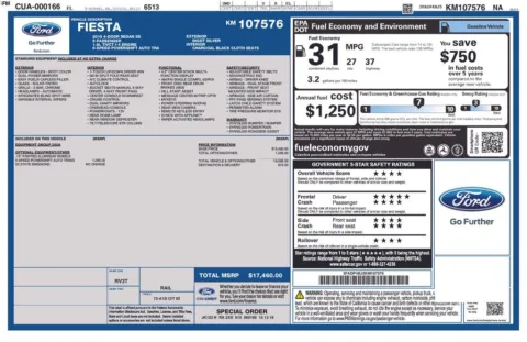 Another view of 2019 Ford Fiesta SE for sale in Rockbridge, OH at Don Wood Chrysler Dodge Jeep Ram