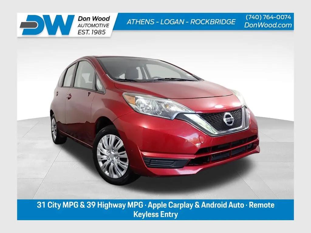 Red 2019 Nissan Versa Note SV for sale in Rockbridge, OH