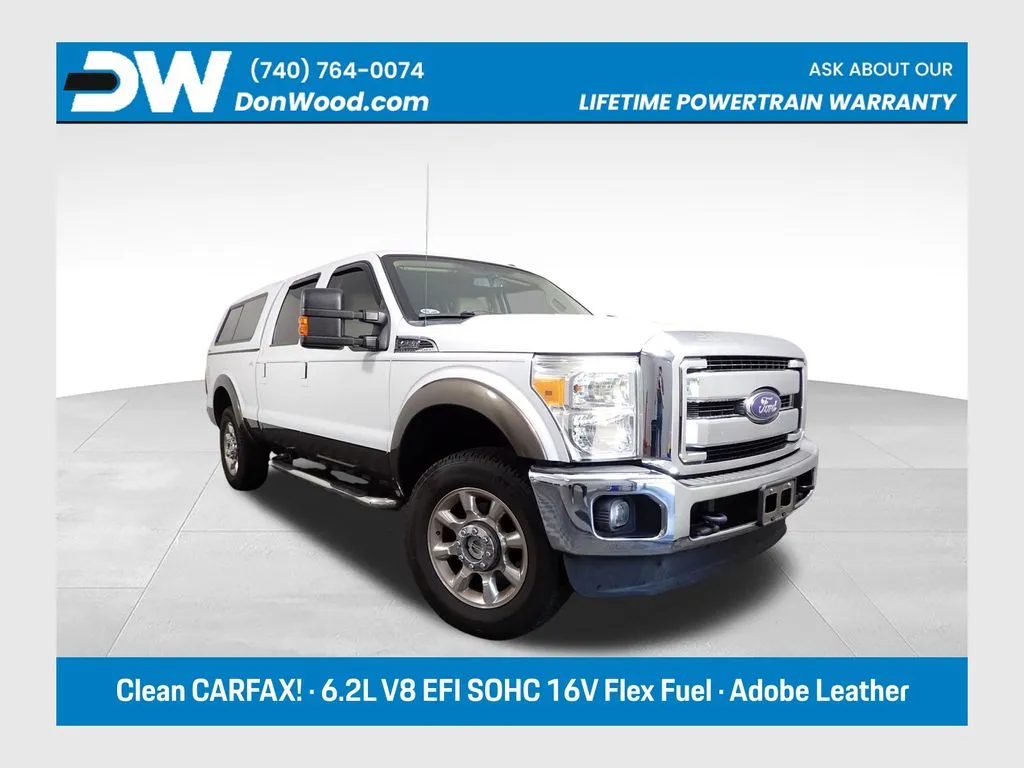 White 2016 Ford F-250SD Lariat for sale in Rockbridge, OH