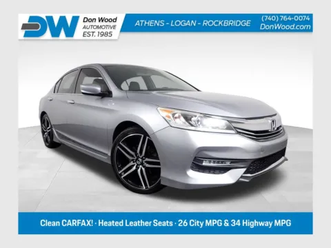 Silver 2017 Honda Accord Sport Special Edition for sale in Rockbridge, OH