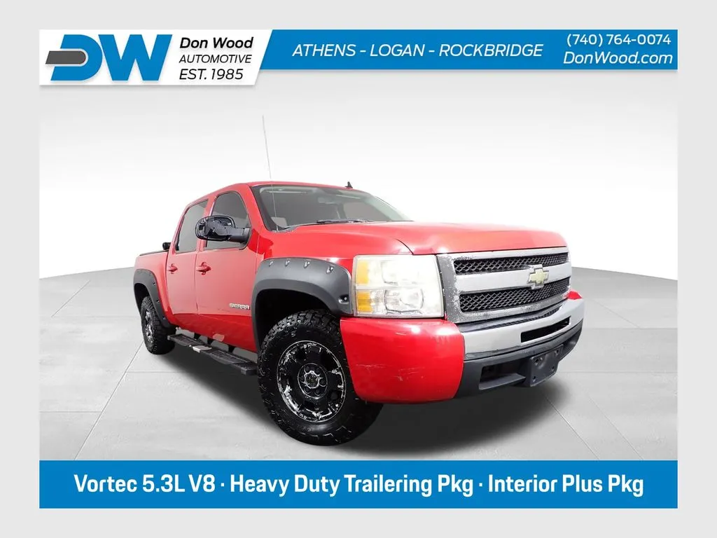 Red 2010 Chevrolet Silverado 1500 LT for sale in Rockbridge, OH