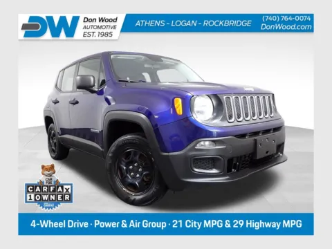 Blue 2017 Jeep Renegade Sport for sale in Rockbridge, OH