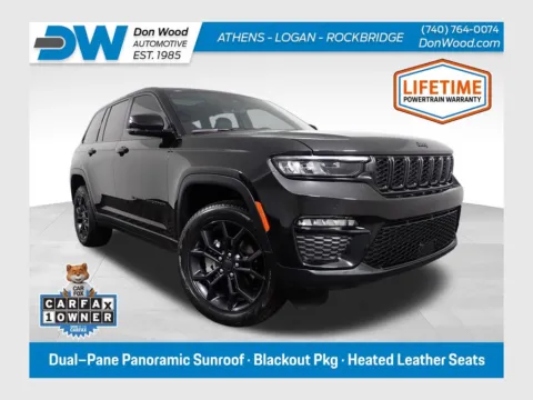 Black 2025 Jeep Grand Cherokee Limited for sale in Rockbridge, OH