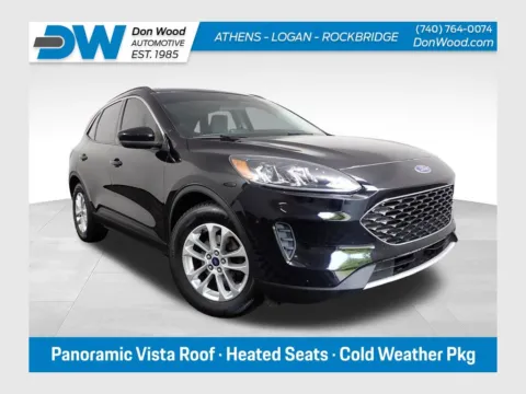 Black 2021 Ford Escape SE for sale in Rockbridge, OH