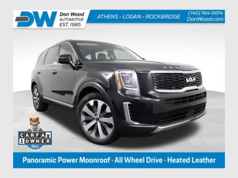 Black 2022 Kia Telluride S for sale in Rockbridge, OH