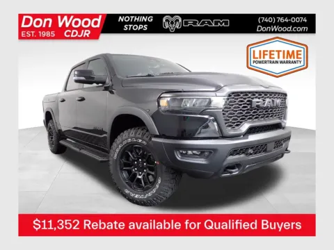 Black 2026 Ram 1500 Rebel for sale in Rockbridge, OH