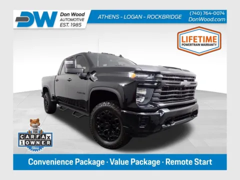 Black 2024 Chevrolet Silverado 2500 HD Custom for sale in Rockbridge, OH