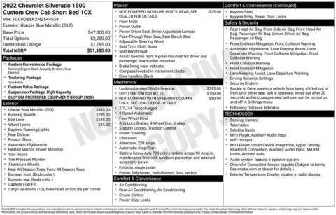 Photos of 2022 Chevrolet Silverado 1500 Custom for sale in Rockbridge, OH at Don Wood Chrysler Dodge Jeep Ram