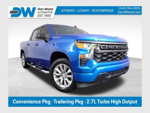 Blue 2022 Chevrolet Silverado 1500 Custom for sale in Rockbridge, OH