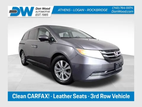 Black 2016 Honda Odyssey EX-L for sale in Rockbridge, OH