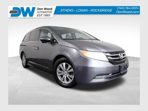 Black 2016 Honda Odyssey EX-L for sale in Rockbridge, OH