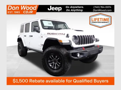 White 2027 Jeep Wrangler Rubicon X for sale in Rockbridge, OH