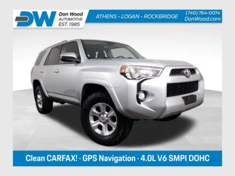 Silver 2014 Toyota 4Runner SR5 for sale in Rockbridge, OH