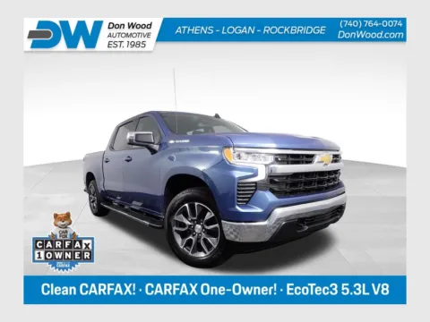 Blue 2024 Chevrolet Silverado 1500 LT for sale in Rockbridge, OH
