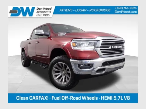Red 2019 Ram 1500 Laramie for sale in Rockbridge, OH