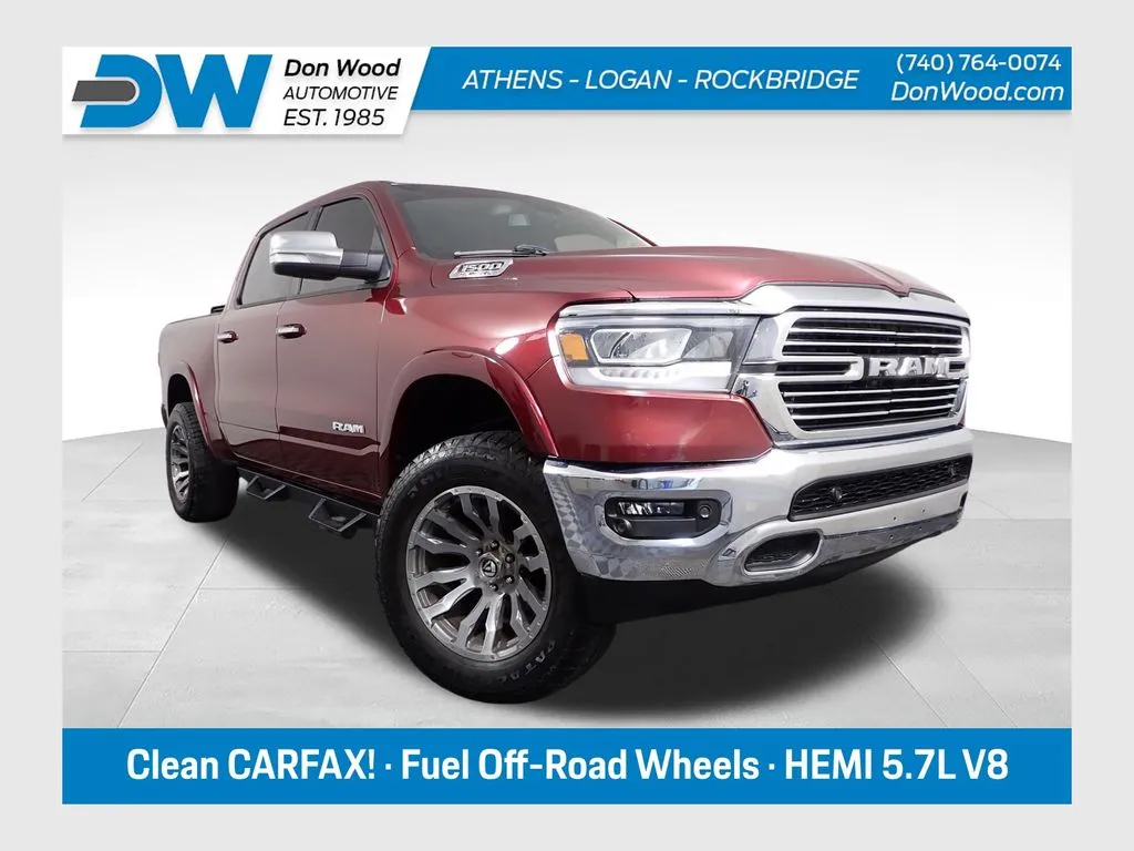 Red 2019 Ram 1500 Laramie for sale in Rockbridge, OH