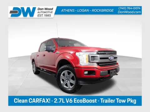 Red 2018 Ford F-150 XLT for sale in Rockbridge, OH