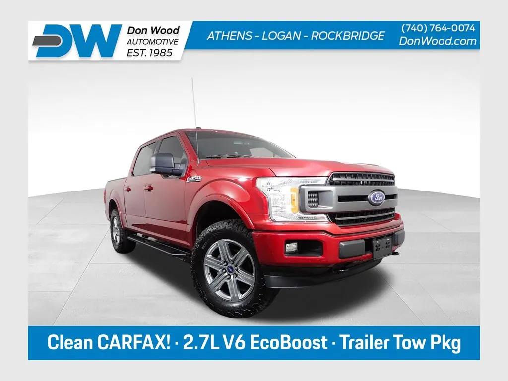 Red 2018 Ford F-150 XLT for sale in Rockbridge, OH