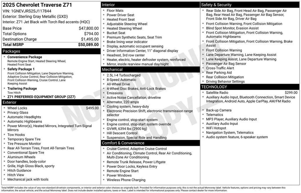 Chevrolet Traverse photo 6