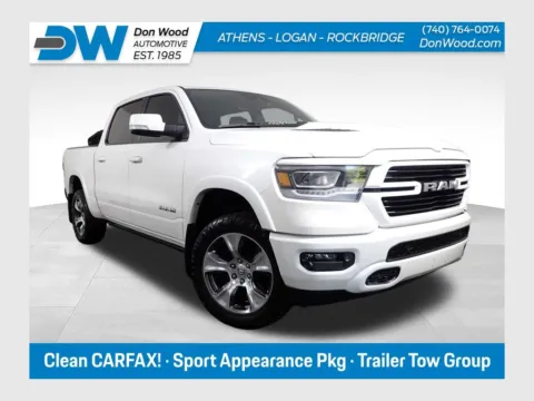 White 2022 Ram 1500 Laramie for sale in Rockbridge, OH