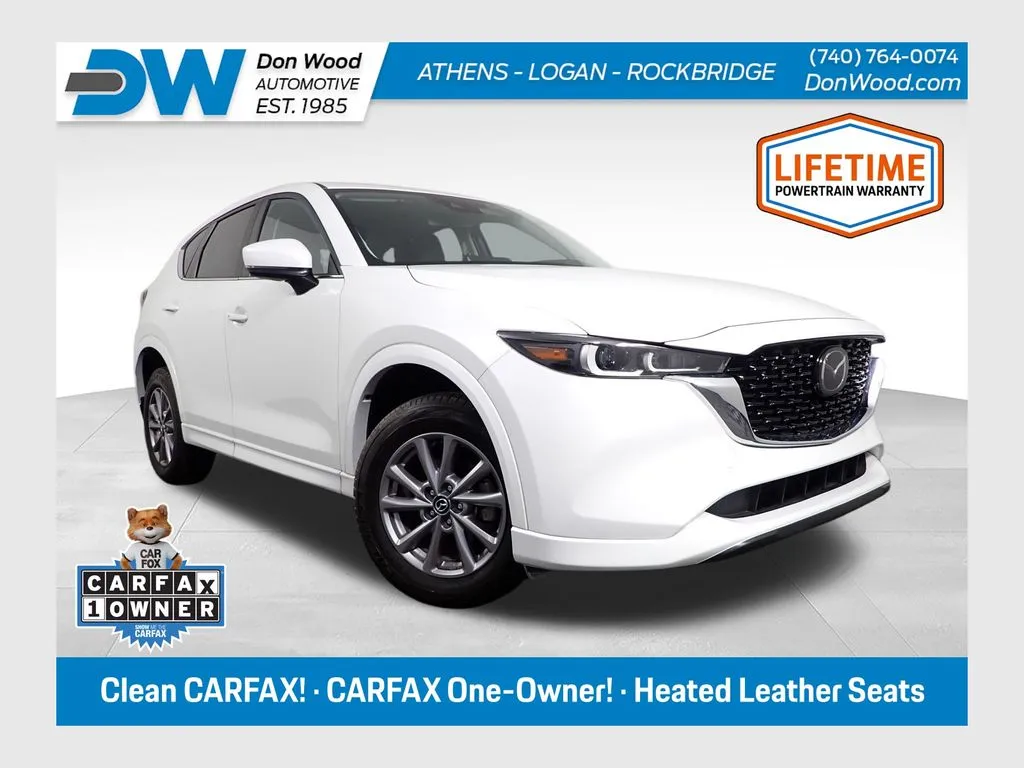 White 2024 Mazda CX-5 2.5 S Select Package for sale in Rockbridge, OH