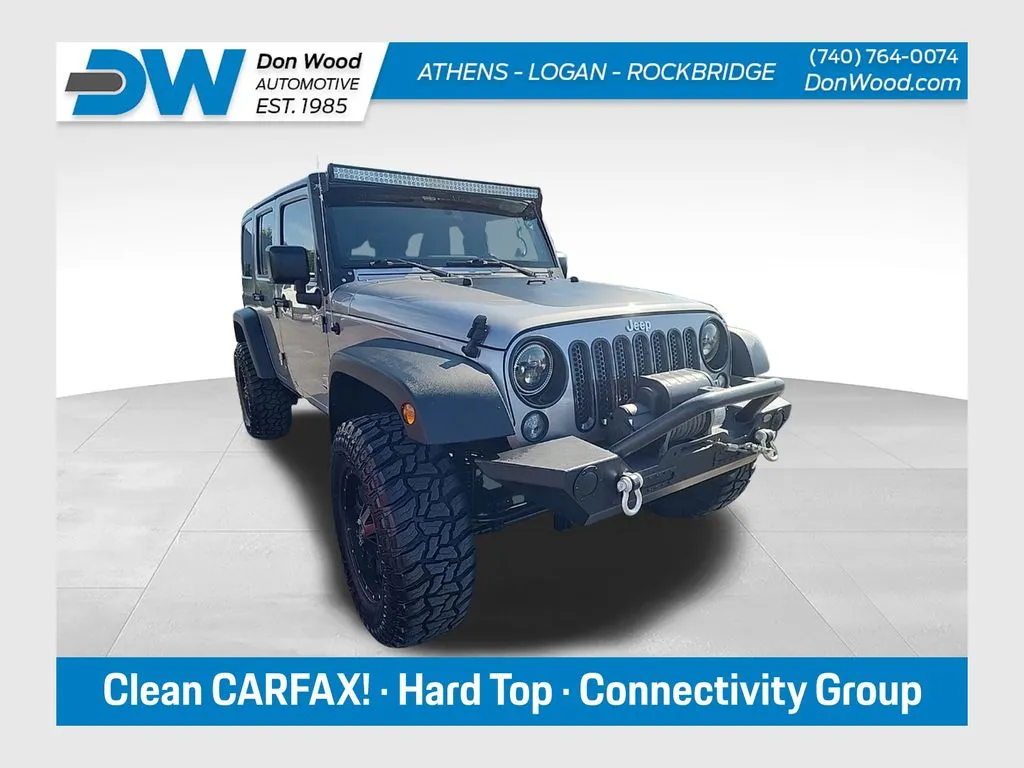 Silver 2017 Jeep Wrangler Unlimited Sport for sale in Rockbridge, OH